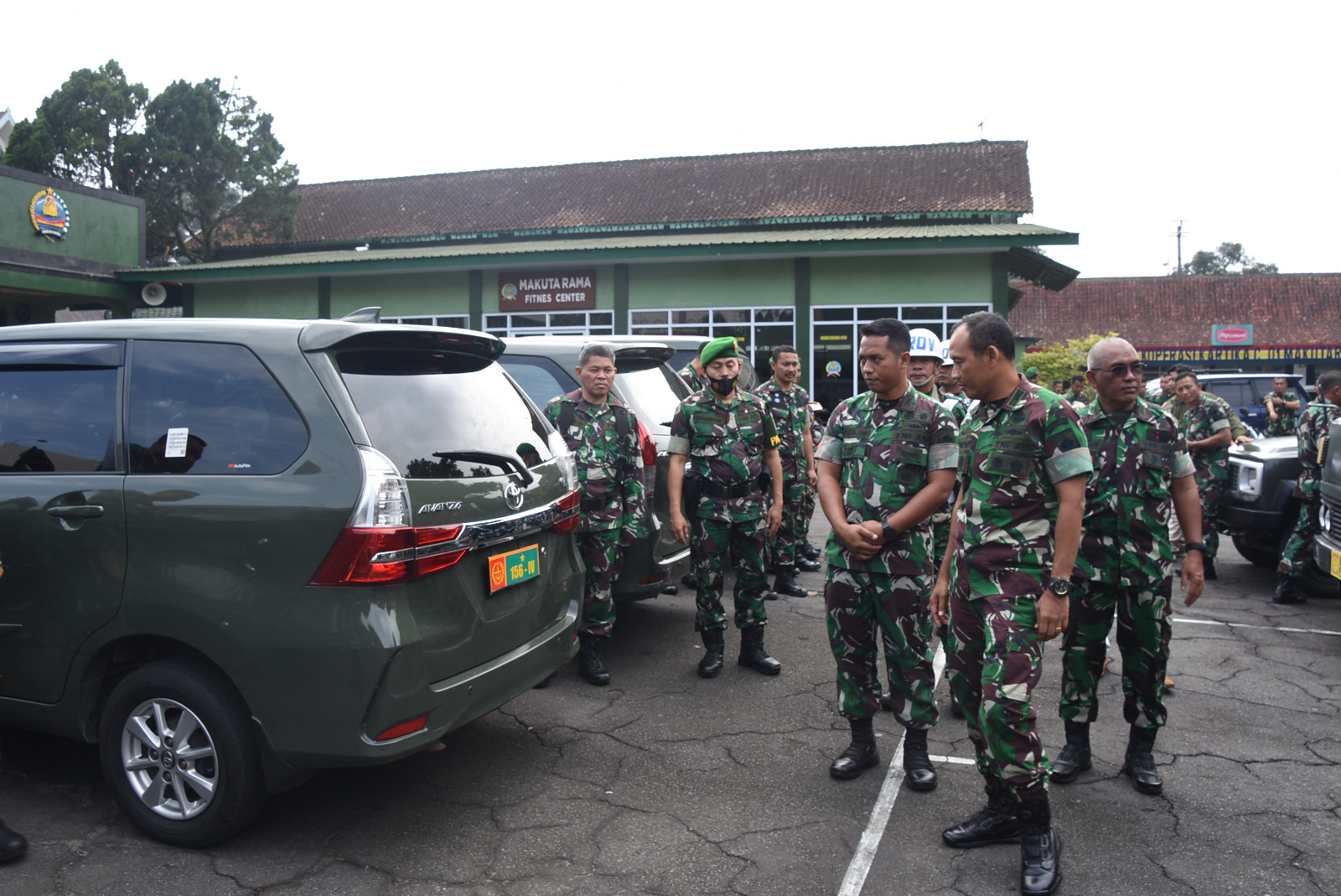 Tekan Pelanggaran Lalu Lintas, Danrem 073/Makutarama Cek Kendaraan Dinas TNI dan Pribadi